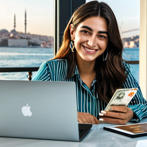 Home 16 인스타그램 광고 수익 - **Prompt 1: Modern Turkish Influencer's Successful Day**
A vibrant, medium shot of a stylish Tur...